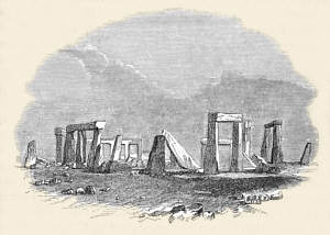 A dodgy Victorian view of Stonehenge